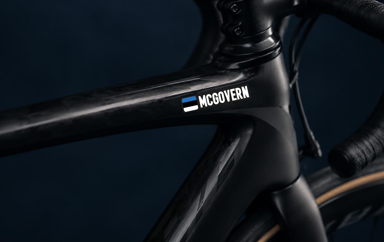 Personalised Bike Frame and Helmet Name Decals – Surname